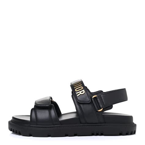 christian dior strap sandals|dior sandals women black.